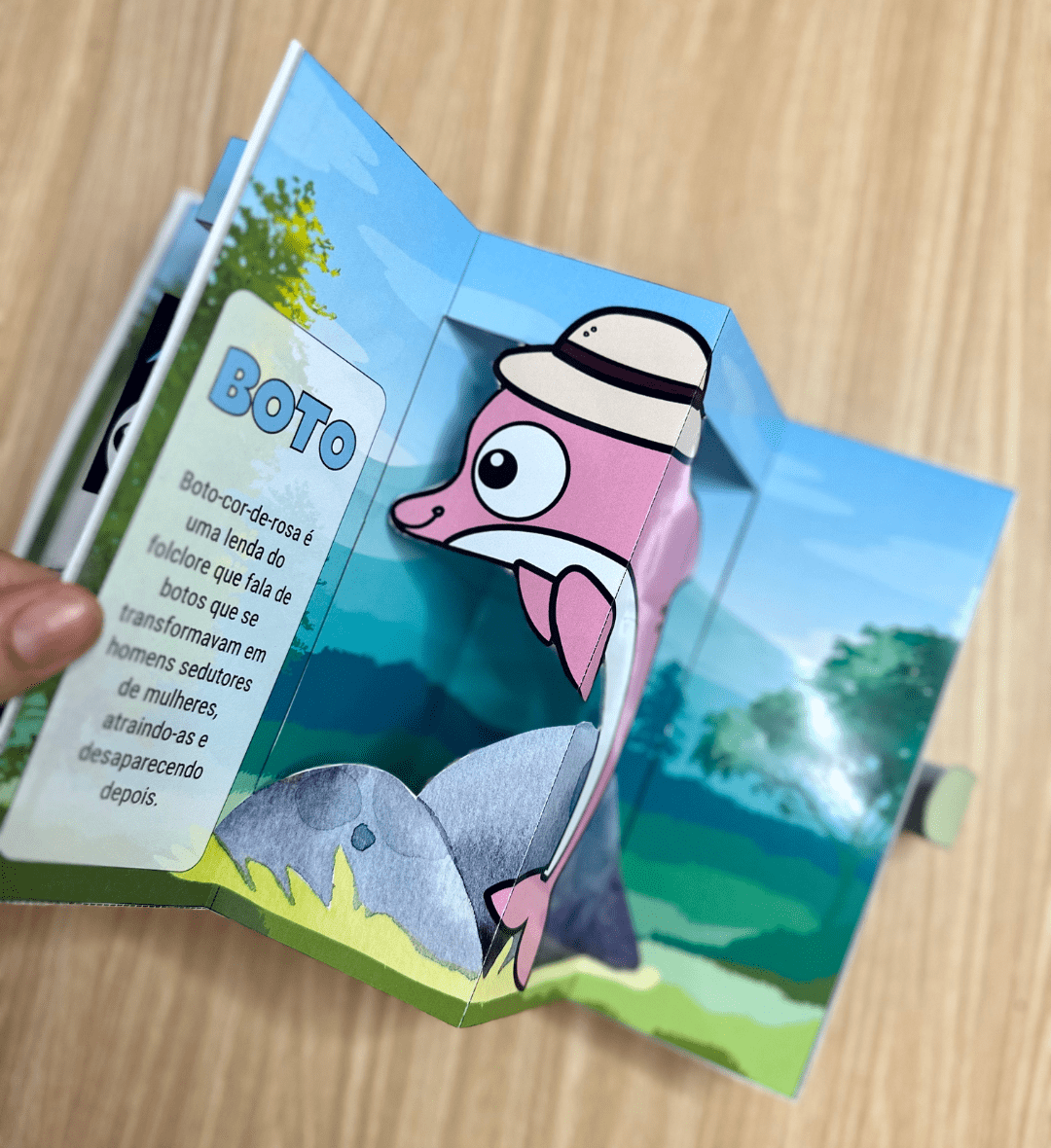 Livro 3D Folclore Brasileiro para Educação Infantil e Fundamental — amostra 5: Apresente personagens do folclore brasileiro…
