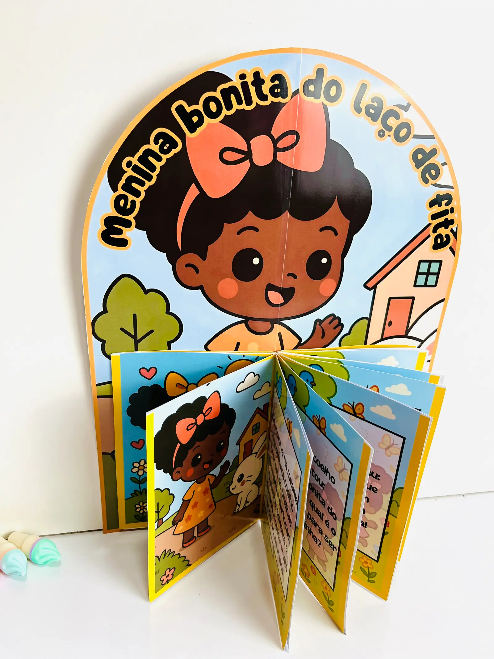 LIVRO 3D — MENINA BONITA DO LAÇO DE FITA — amostra 7: Transforme a leitura em um momento mágico, lúdico e cheio de…