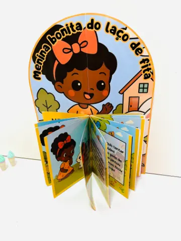 Livro 3D Menina Bonita do Laço de Fita para imprimir — amostra 4: Para quem é indicado