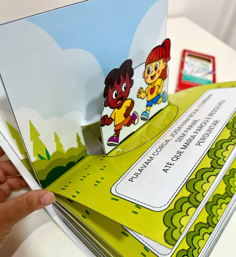 Livro 3D Meu Corpo é Precioso para trabalhar o Maio Laranja — amostra 5: Aborde o Maio Laranja com o Livro 3D Meu Corpo é…