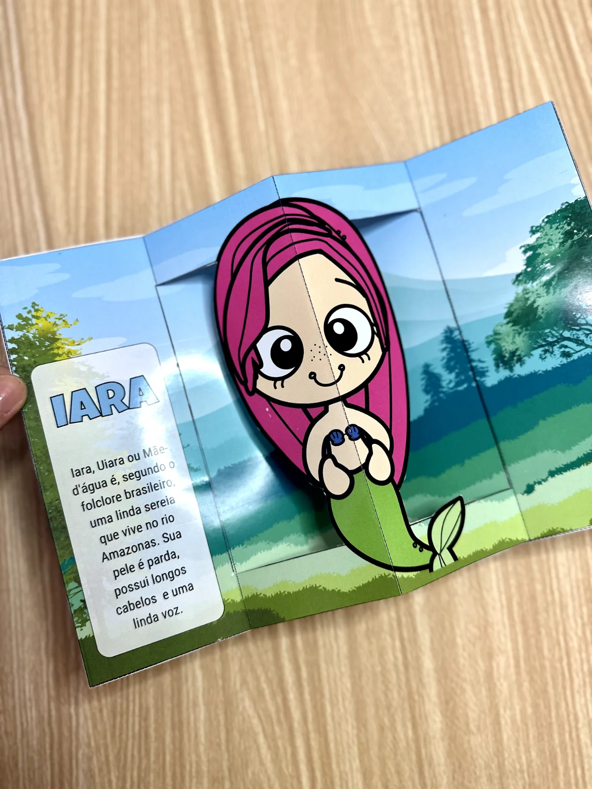 Livro 3D – Personagens do Folclore Brasileiro — amostra 3: Apresente os principais personagens do Folclore Brasileiro de…