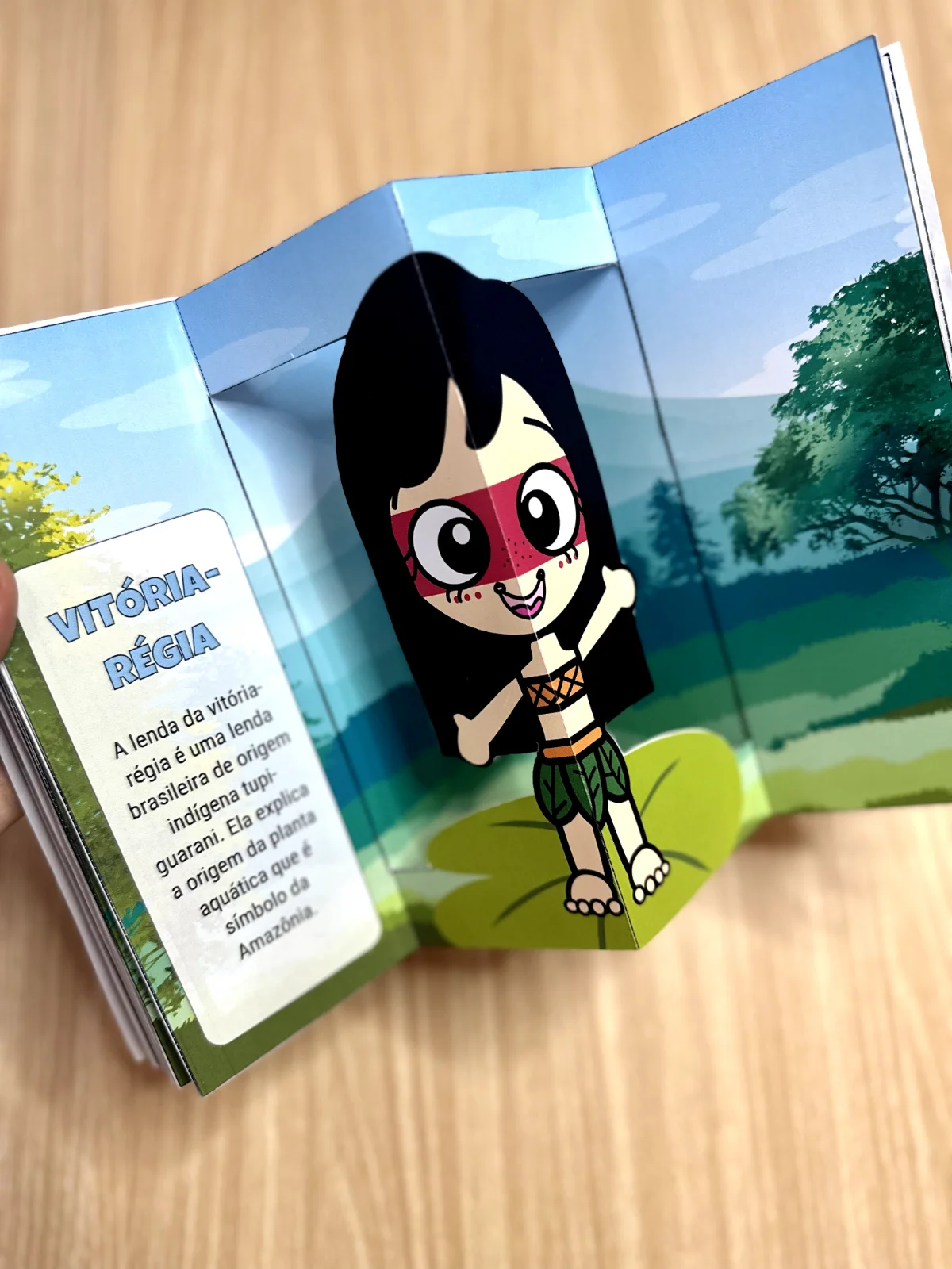 Livro 3D – Personagens do Folclore Brasileiro — amostra 4: Apresente os principais personagens do Folclore Brasileiro de…