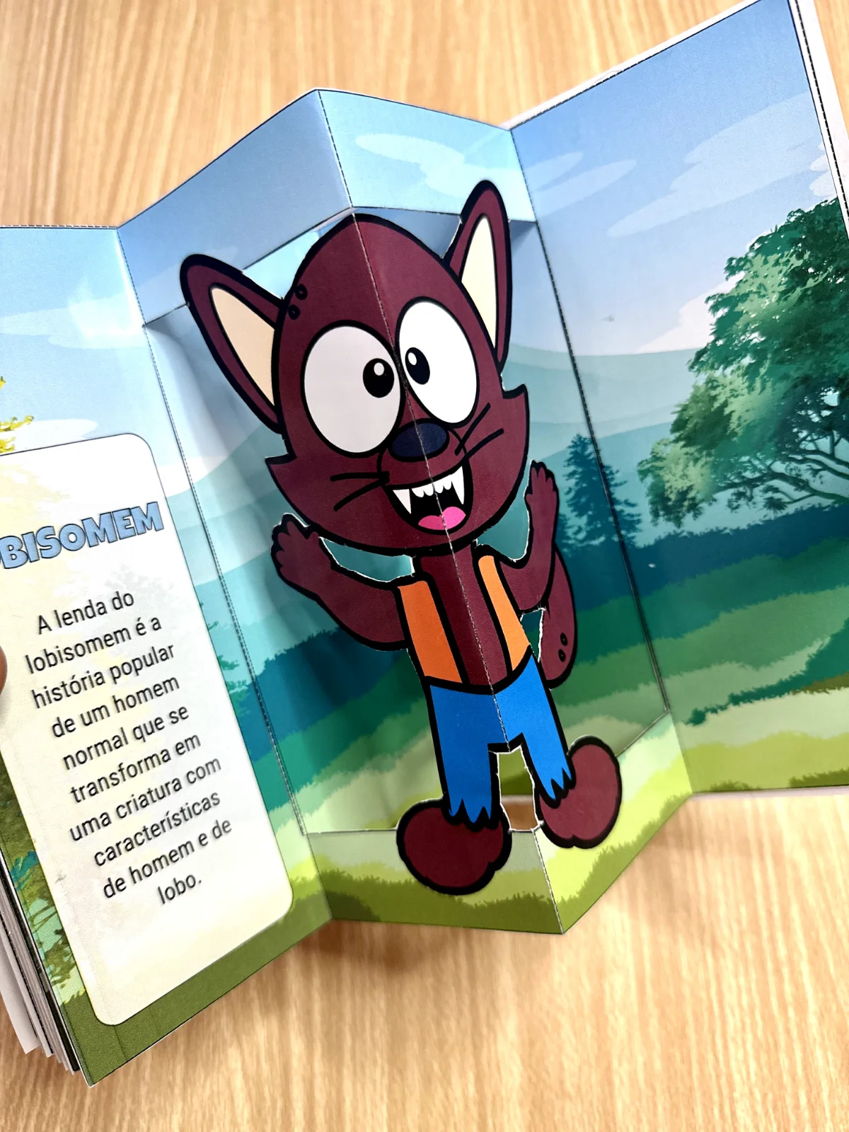 Livro 3D – Personagens do Folclore Brasileiro — amostra 5: Apresente os principais personagens do Folclore Brasileiro de…