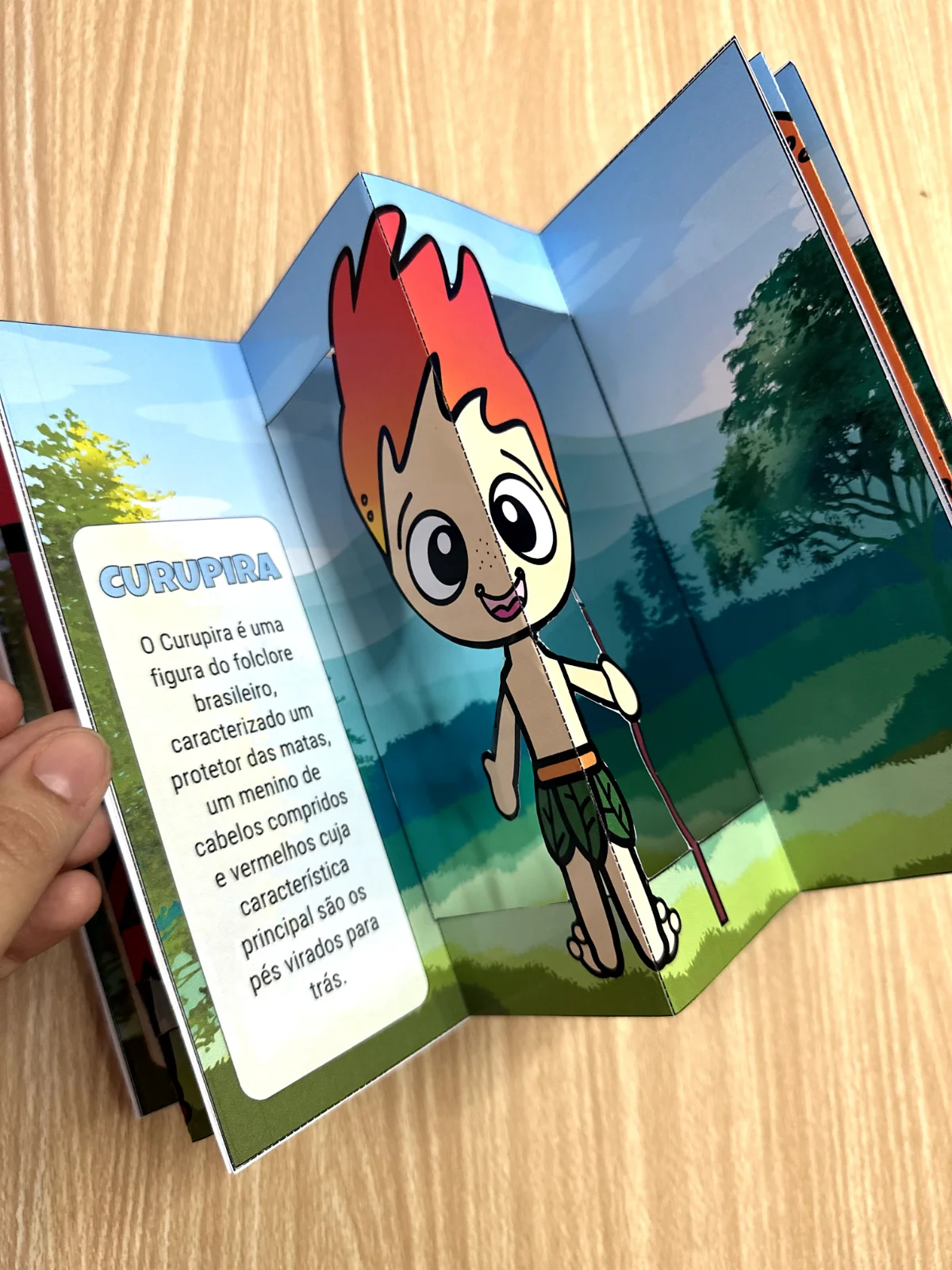 Livro 3D – Personagens do Folclore Brasileiro — Datas comemorativas para Educação Infantil: Apresente os principais…
