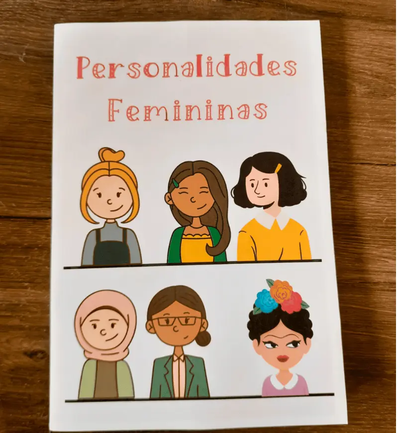 Livro 3D Personalidades Femininas para o Dia da Mulher — amostra 7: Apresente mulheres que marcaram a história com um livro…