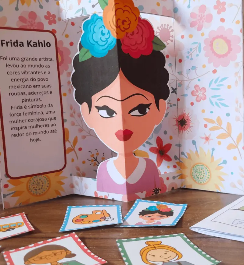 Livro 3D Personalidades Femininas para o Dia da Mulher — Ciências para Educação Infantil: Apresente mulheres que marcaram a…