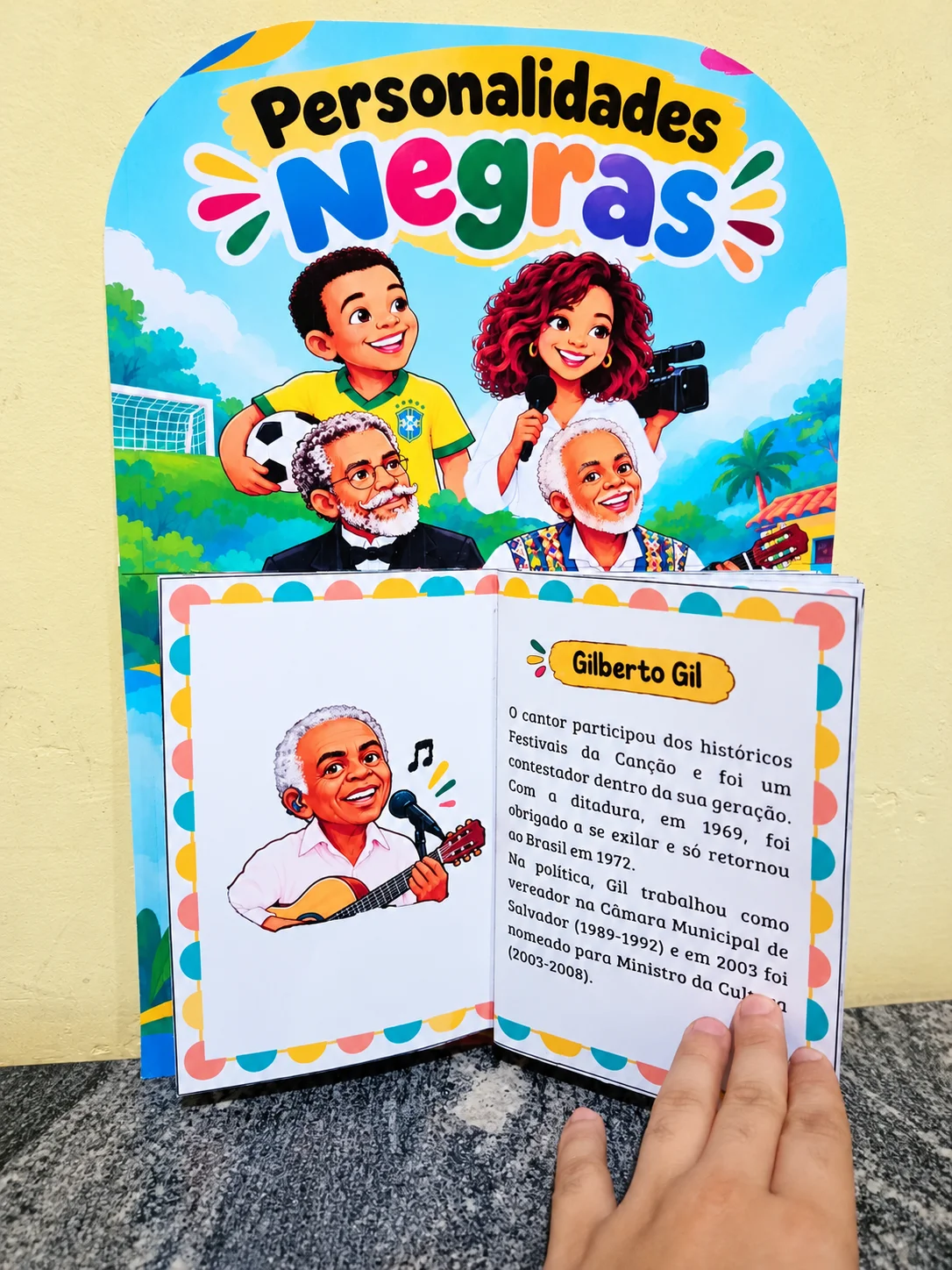 LIVRO 3D — PERSONALIDADES NEGRAS BRASILEIRAS - Consciência Negra — amostra 4: Um recurso pedagógico lúdico, interativo e…