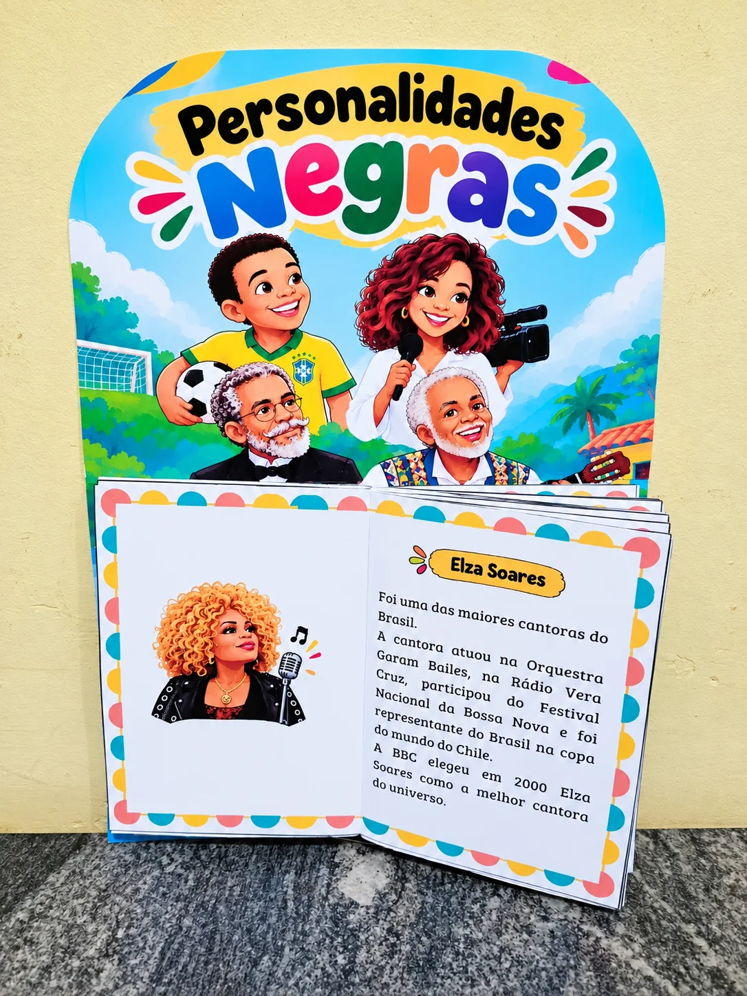 LIVRO 3D — PERSONALIDADES NEGRAS BRASILEIRAS - Consciência Negra — História para Educação Infantil: Um recurso pedagógico…