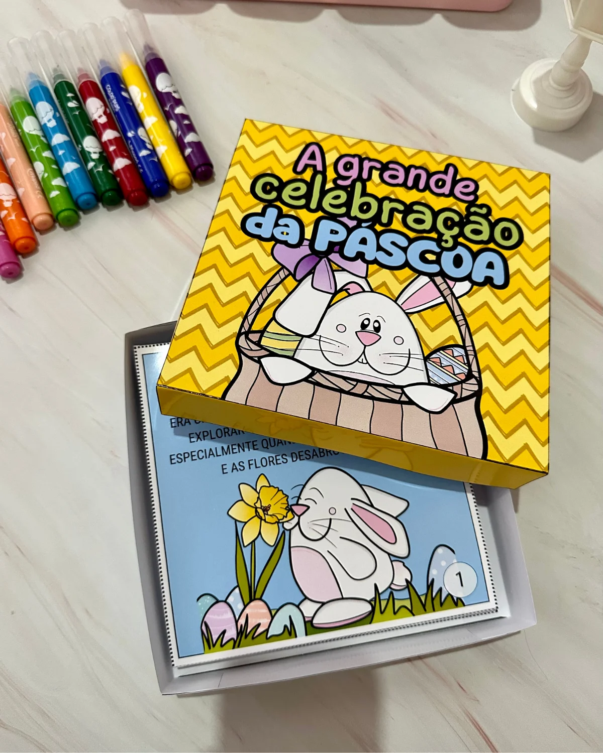 Livro A Grande Celebração da Páscoa | Educação Infantil — Alfabetização para Educação Infantil: O arquivo vai em PDF pronto…