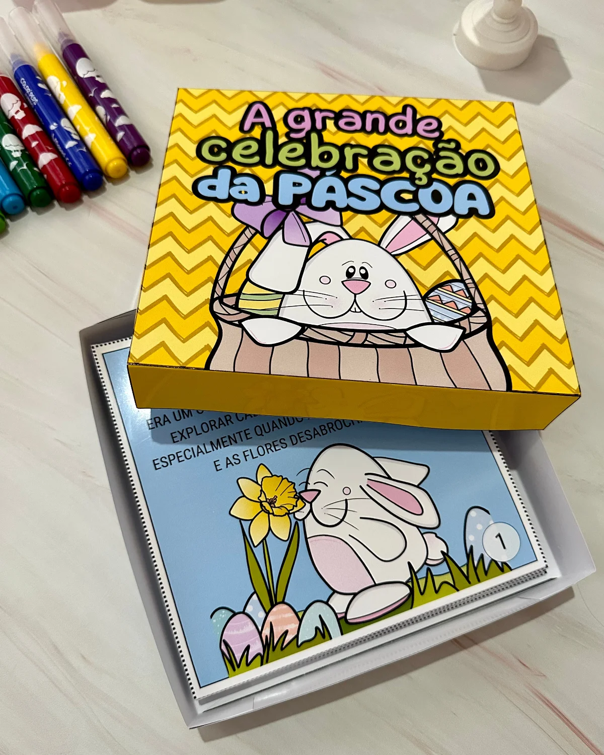 Livro A Grande Celebração da Páscoa – PDF para Imprimir — capa do material