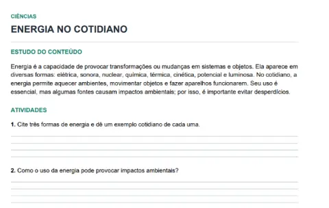 Livro Adaptado 8º Ano: Ciências, Inglês e Projeto de Vida — capa do material