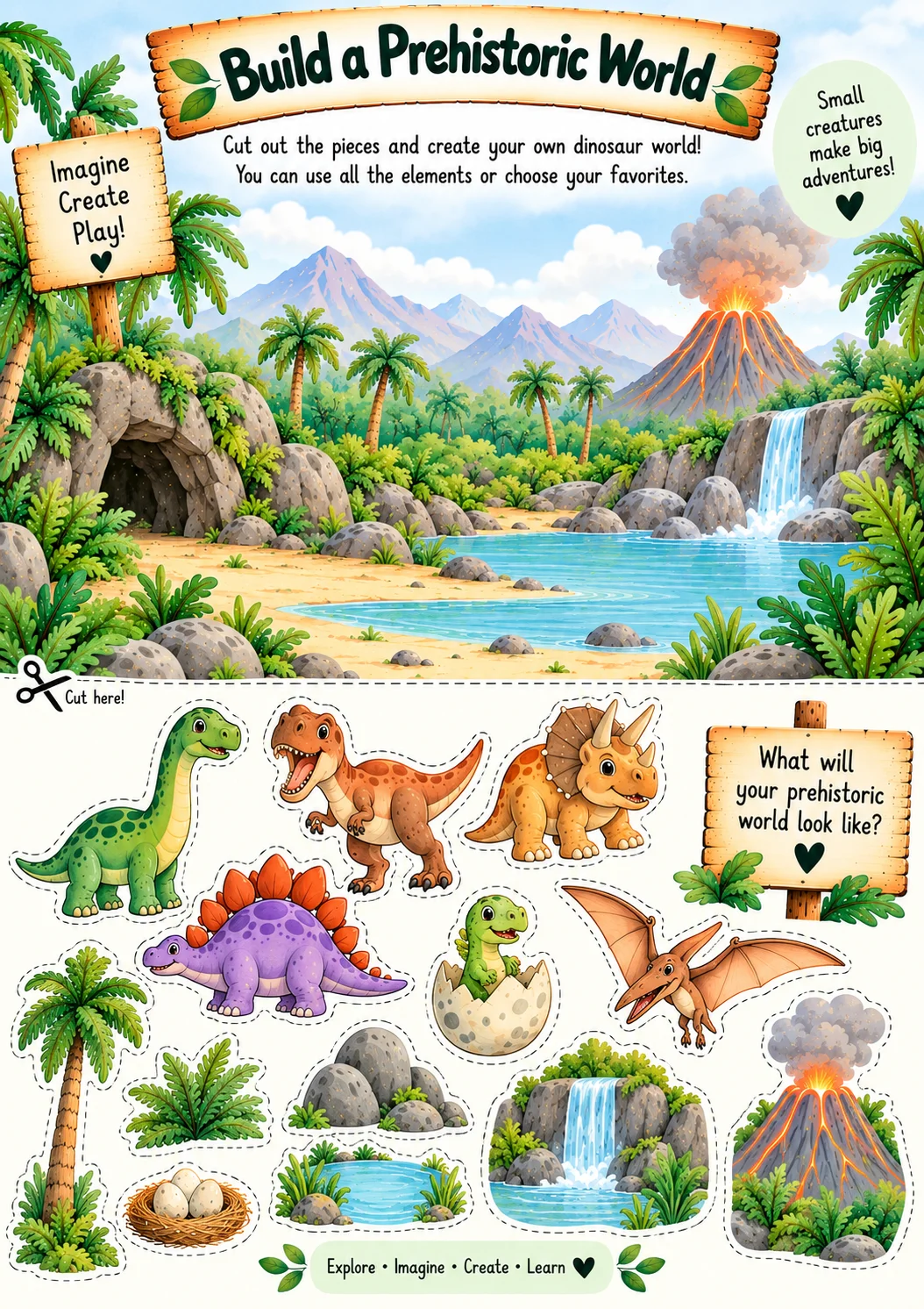 Livro de Atividades de Dinossauros em Inglês - pdf Kids — amostra 2: Bloom & Learn — Aprender também é uma grande aventura! Livro de Atividades de Dinossauros em Inglês - pdf Kids — amostra 2: Bloom & Learn — Aprender também é uma grande aventura!