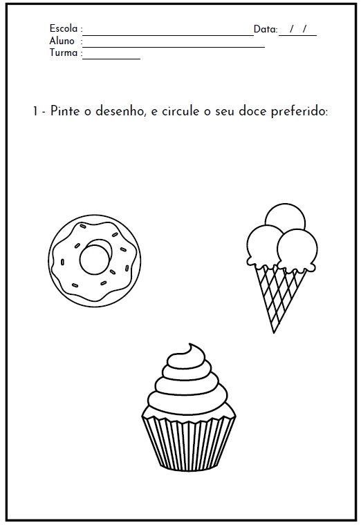 LIVRO DE COLORIR 12 PÁGINAS - EDUCAÇÃO INFANTIL E FUNDAMENTAL — amostra 3: Este é um recurso abrangente para professores…