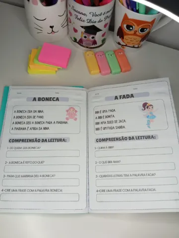Livro de leitura e interpretação para anos iniciais — capa do material