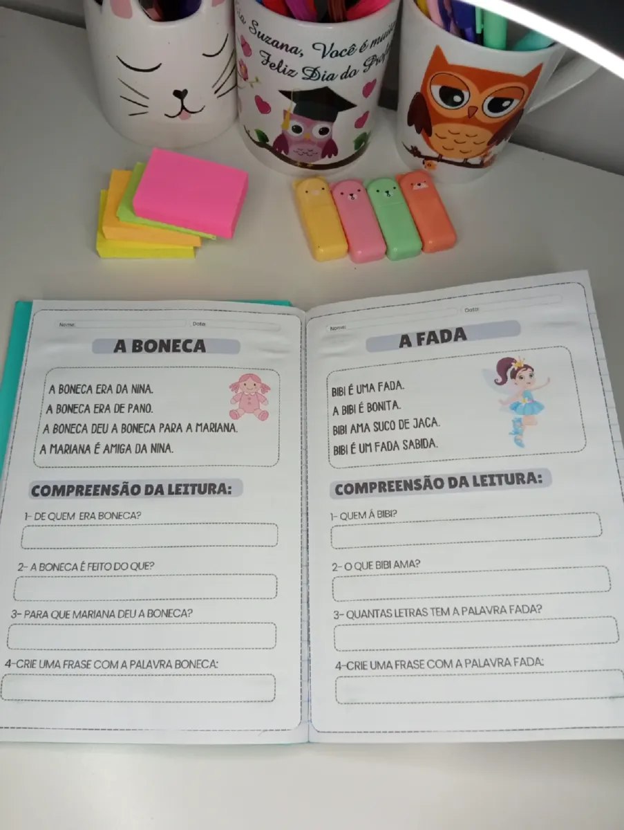Livro de leitura e interpretação para anos iniciais — Alfabetização para Todas as séries: Transforme o momento da leitura…