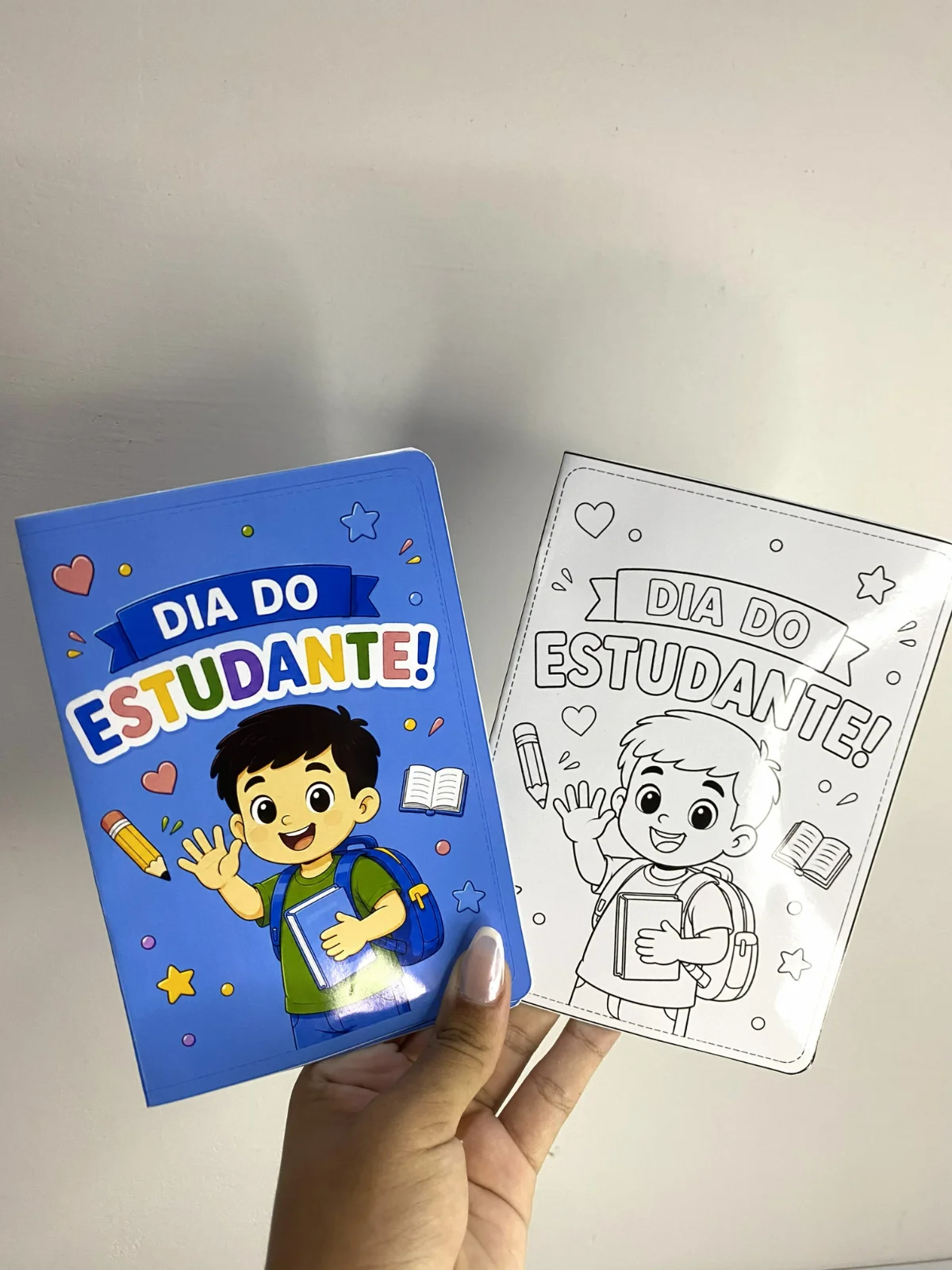 Livro do estudante – dia do estudante – PDF para Imprimir — amostra 1: O que vem no material