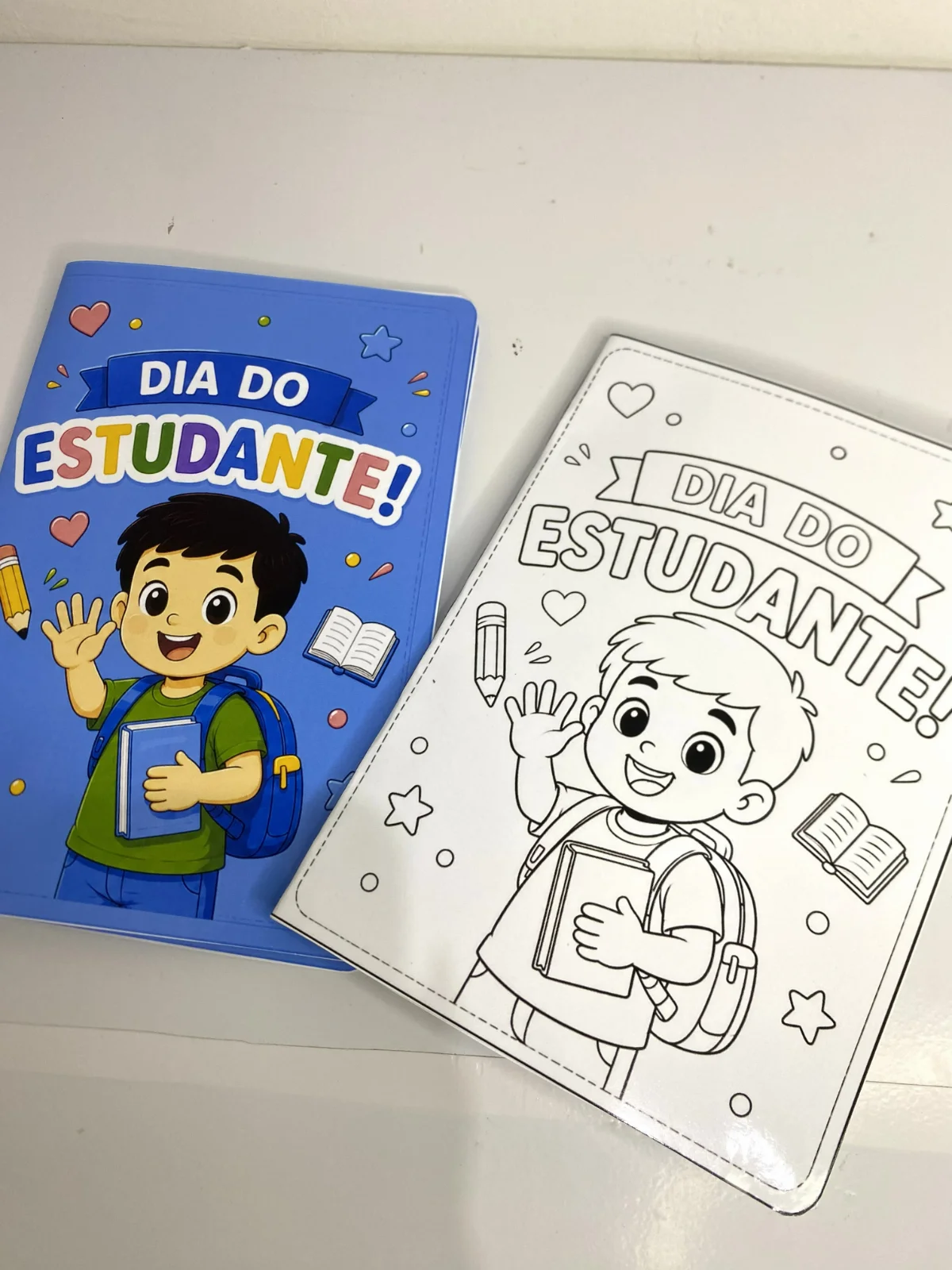 Livro do estudante – dia do estudante – PDF para Imprimir — amostra 3: Formato e entrega