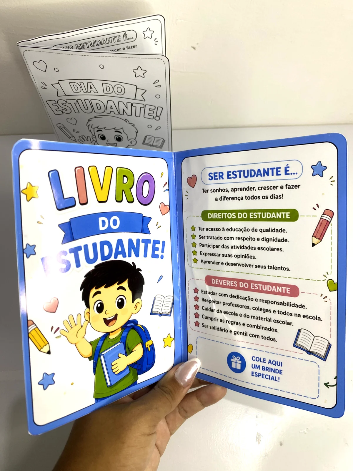 Livro do Estudante – Dia do Estudante — amostra 1: 📚 Descrição Completa