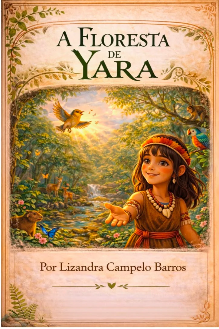 Livro Infantil - A Floresta de Yara- Leitura Anos Iniciais — amostra 1: Com o combo A Floresta de Yara , a criança embarca…