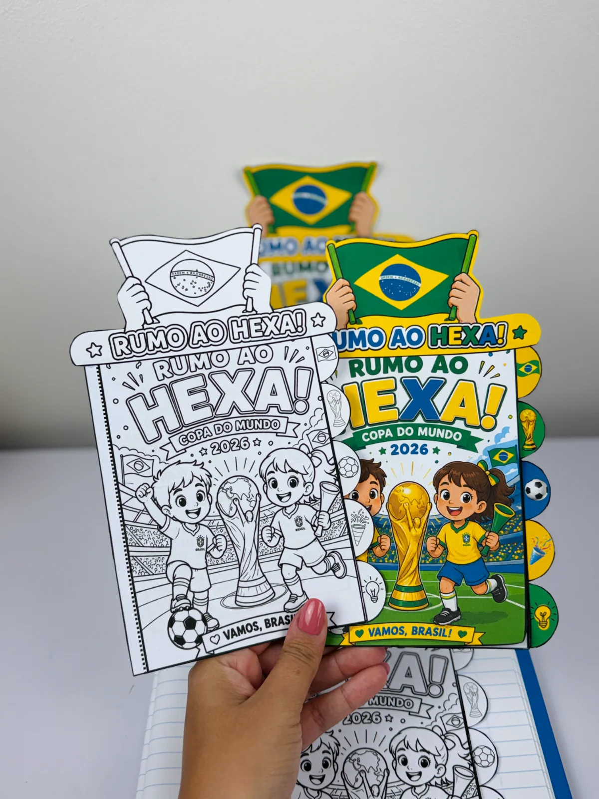 Livro interativo da Copa — capa do material