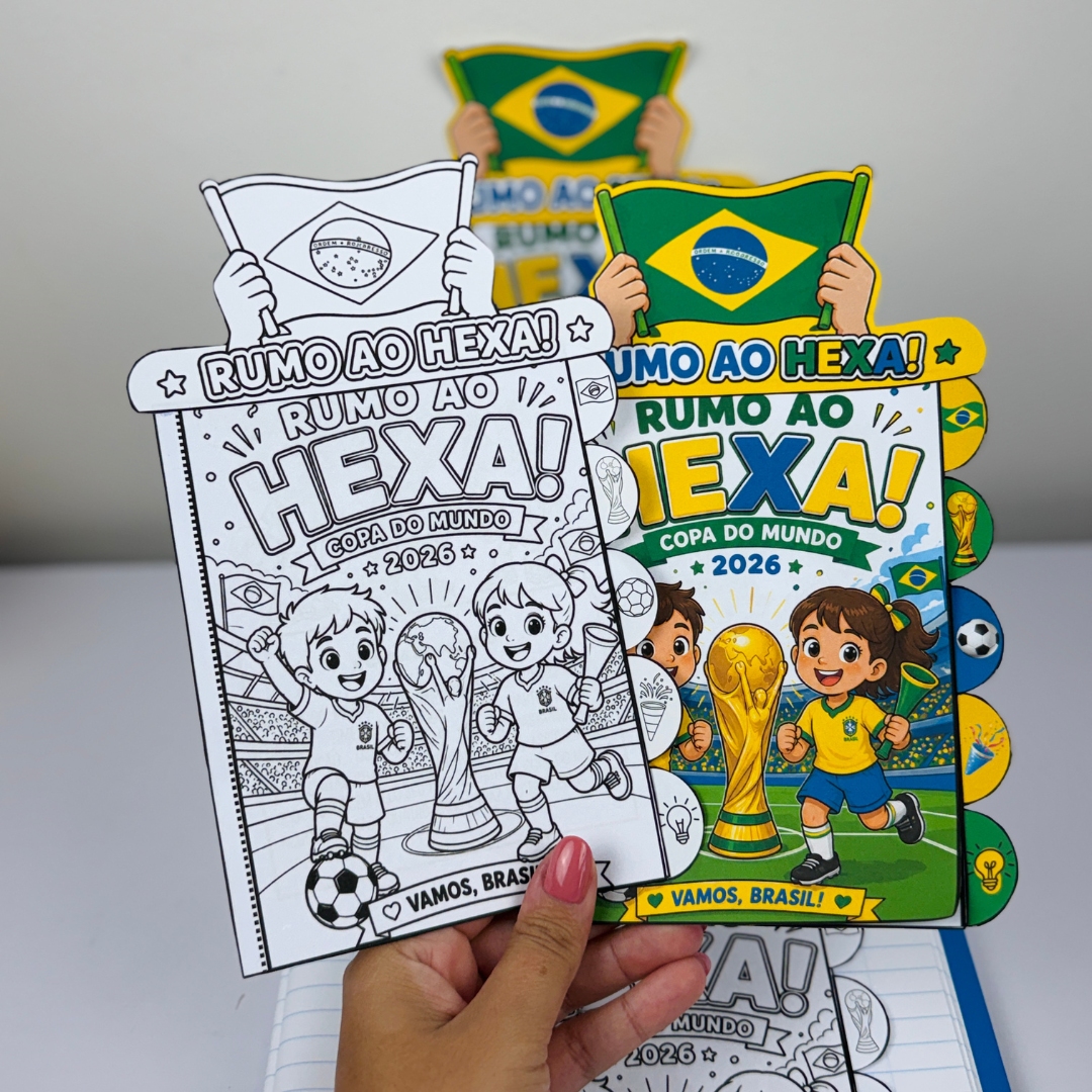 Livro interativo – rumo ao hexa! – PDF para Imprimir | Educação Infantil e Anos Iniciais — Apostilas para Educação…
