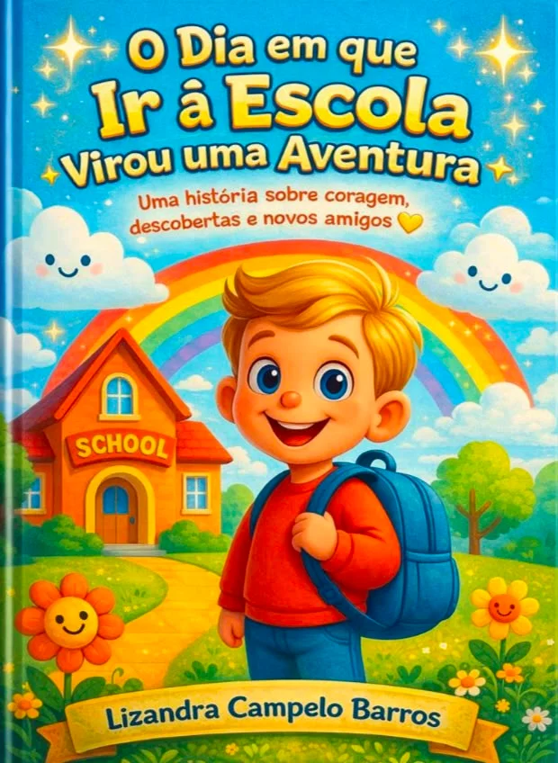 Livro: O Dia Em Que Ir À Escola Virou Uma Aventura — amostra 1: O dia em que ir à escola virou uma aventura E se o primeiro…