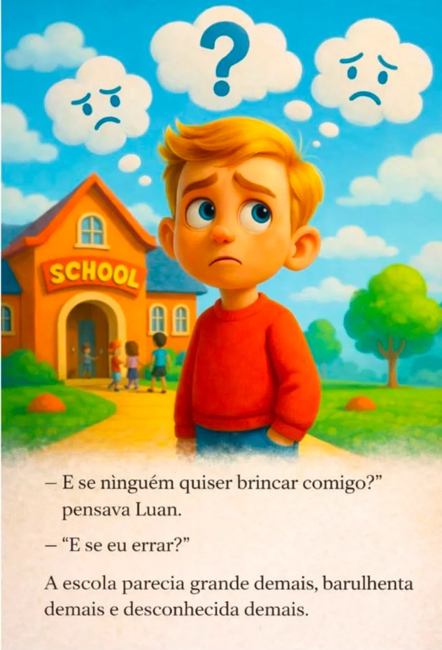 Livro: O Dia Em Que Ir À Escola Virou Uma Aventura — amostra 3: O dia em que ir à escola virou uma aventura E se o primeiro…