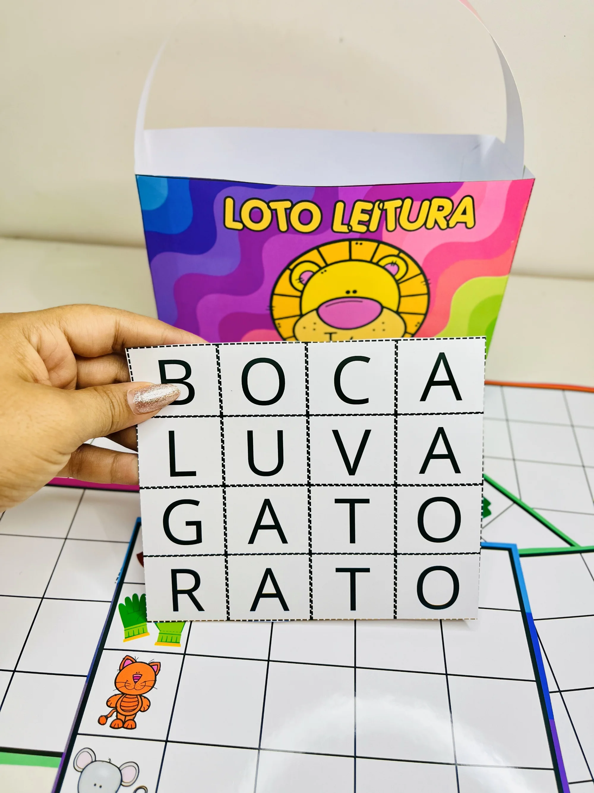 Loto Leitura - Fichas de Palavras Dissílabas — amostra 2: Para quem é indicado
