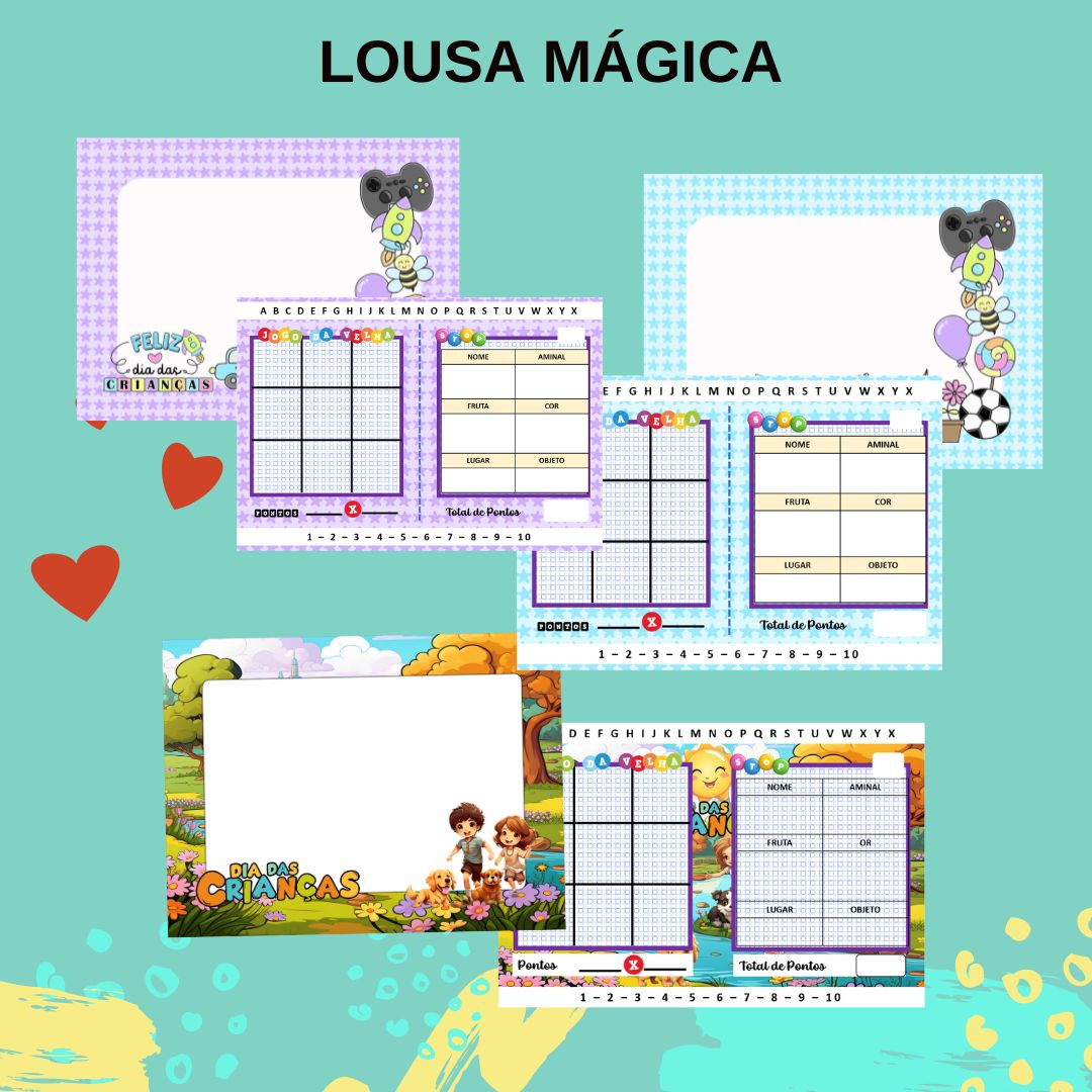 Lousa mágica – PDF para Imprimir — capa do material