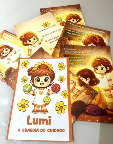 LUMI - A Guardiã do Cuidado - Maio Laranja — amostra 6: ❤️A história que toda criança precisa ouvir para aprender a se…