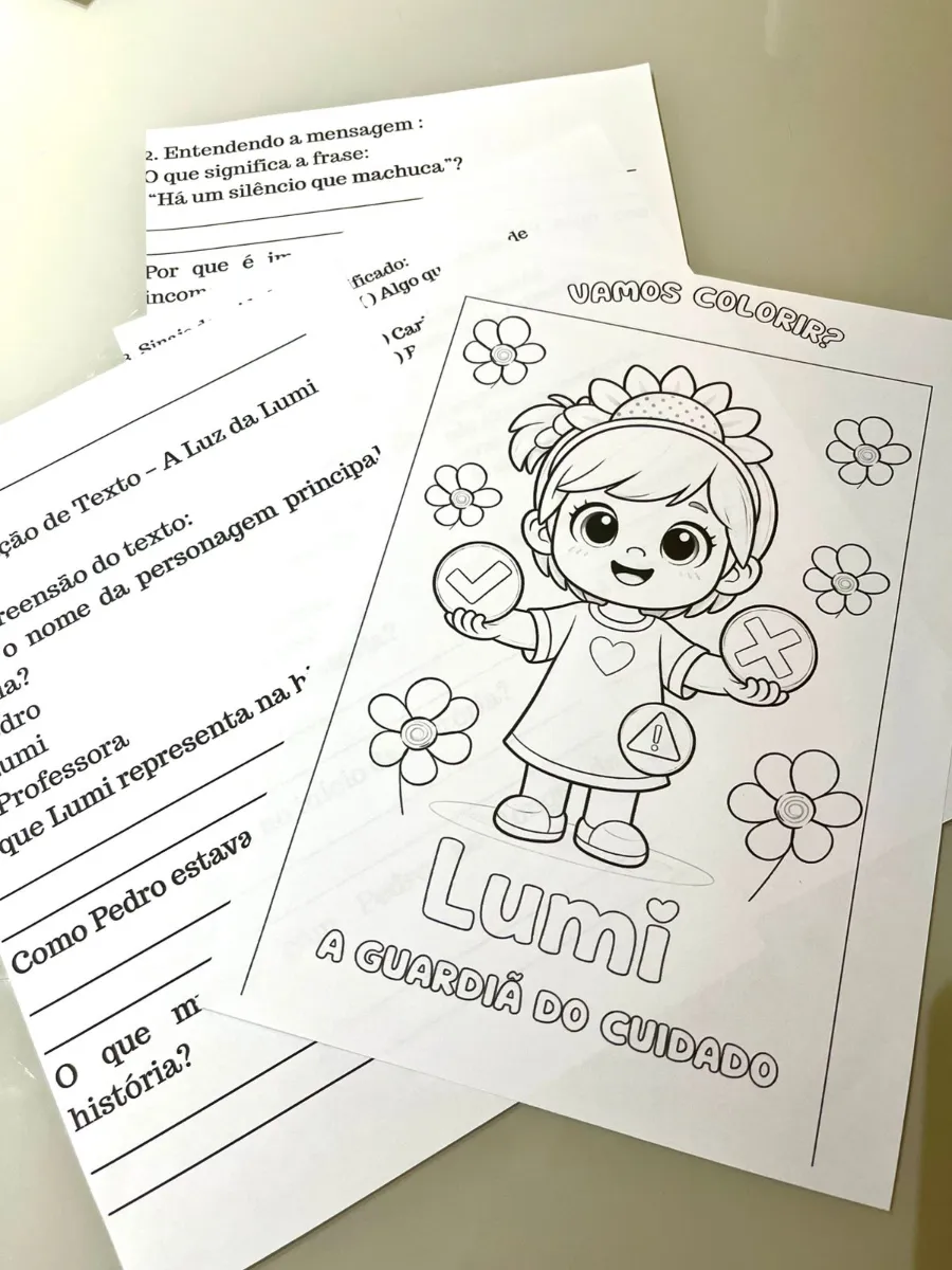 LUMI: A Guardiã do Cuidado - Maio Laranja — amostra 2: Lumi não dá sermão
