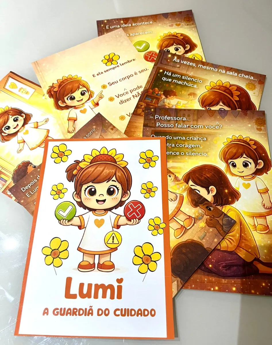 LUMI: A Guardiã do Cuidado - Maio Laranja — amostra 3: Lumi não dá sermão
