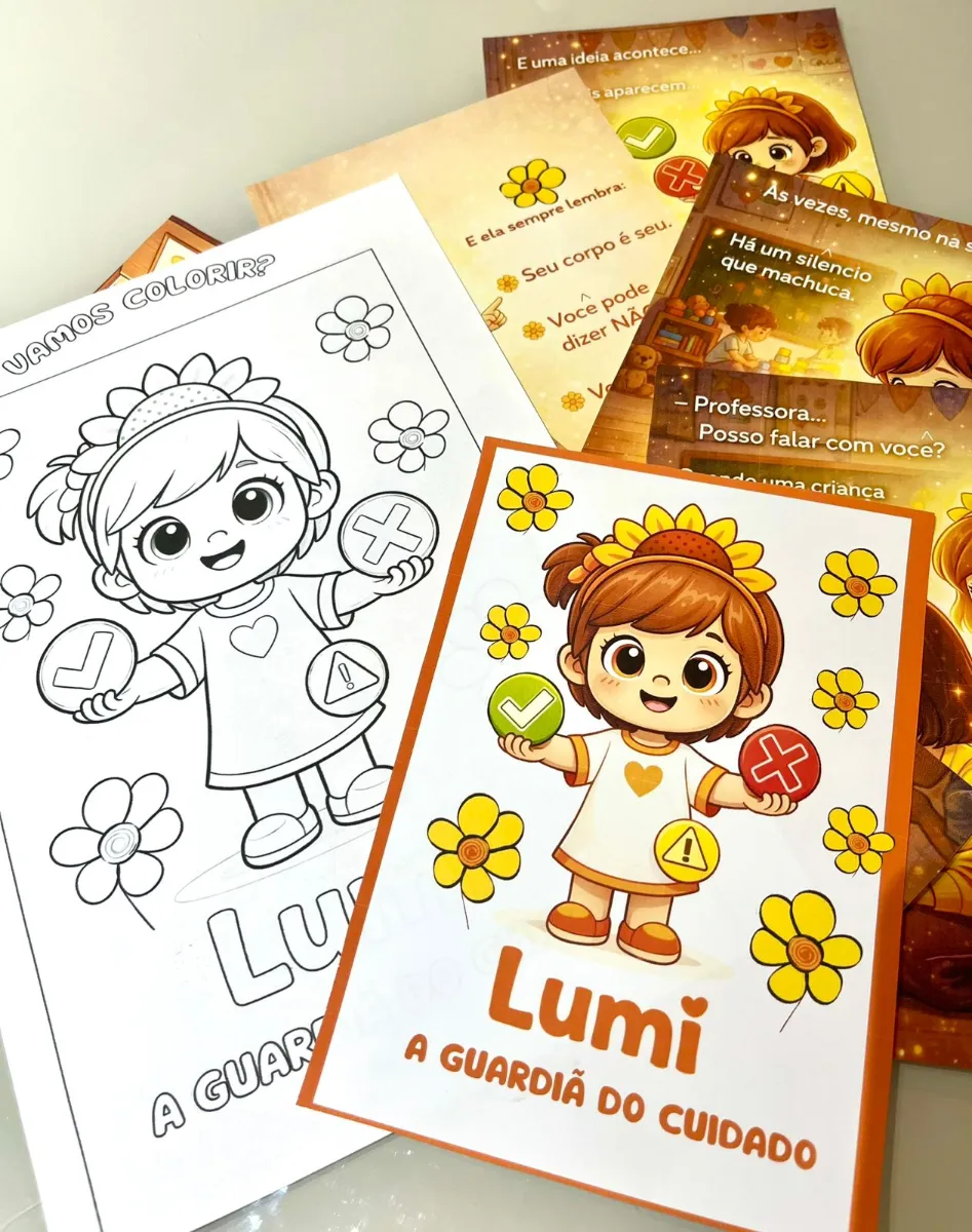 LUMI: A Guardiã do Cuidado - Maio Laranja — amostra 5: Lumi não dá sermão