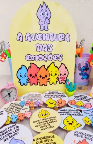 Luva A Aventura das Emoções – Recurso Pedagógico Educação Infantil e Ensino Fundamental — amostra 2: Apresente às crianças…