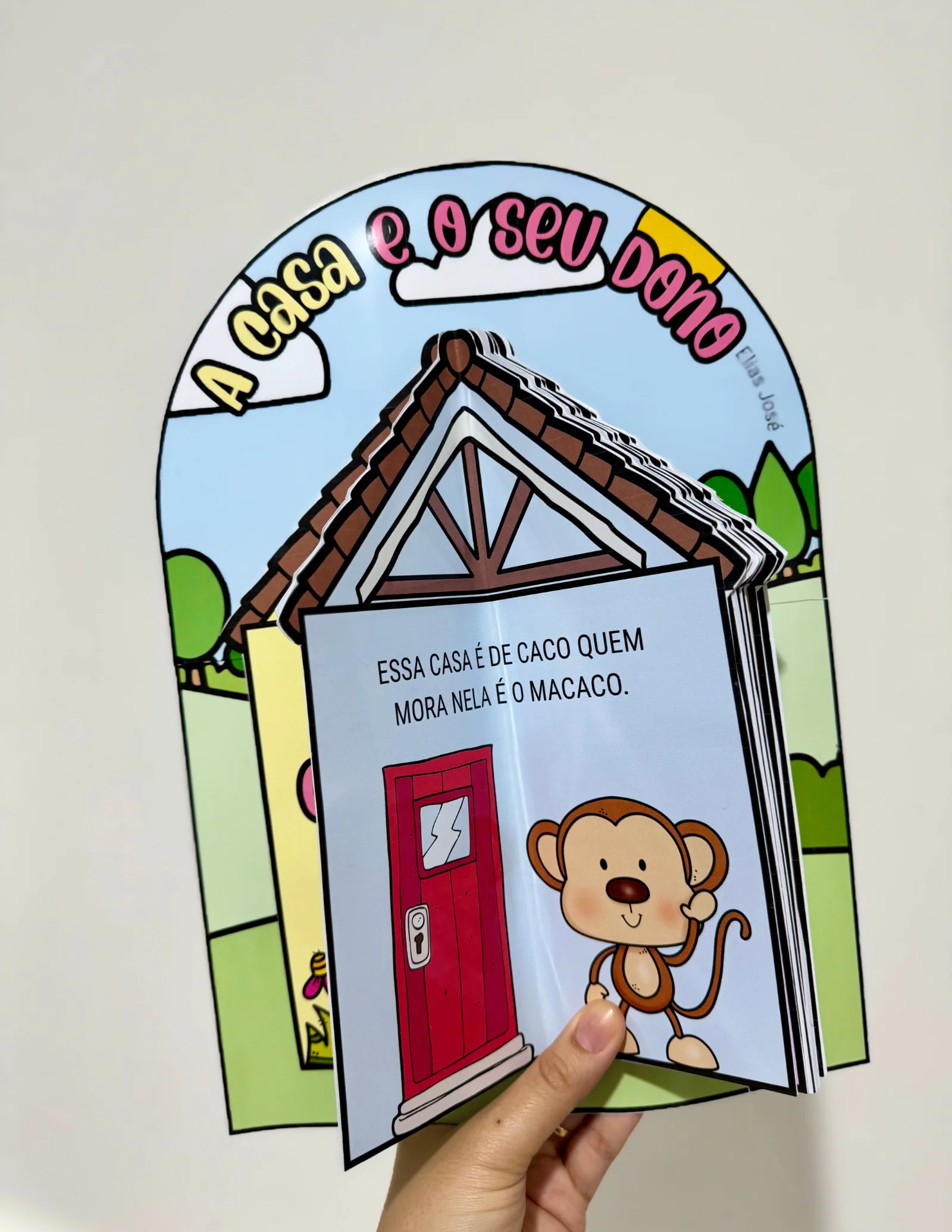 Luva A Casa e o Seu Dono – Recurso Interativo de Literatura Infantil — amostra 4: Recurso pedagógico em formato de luva…
