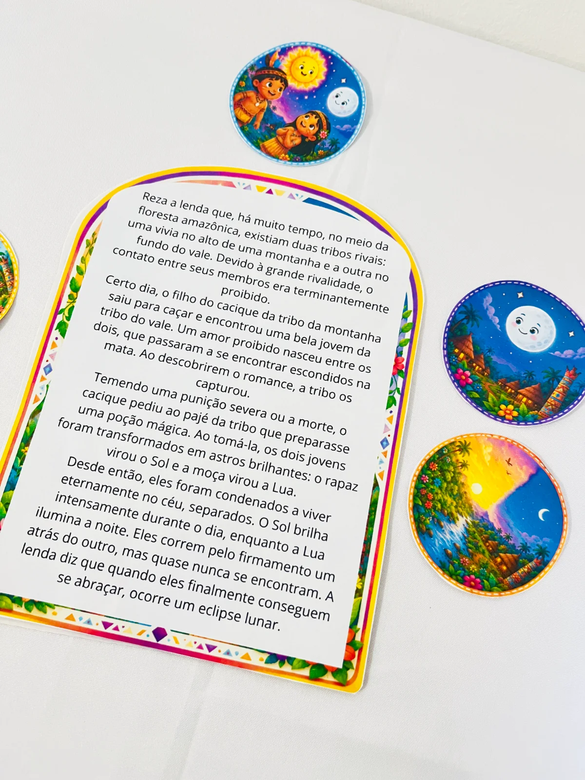 Luva - A lenda do Sol e da Lua — amostra 2: Encante seus alunos com uma das lendas mais fascinantes da cultura popular