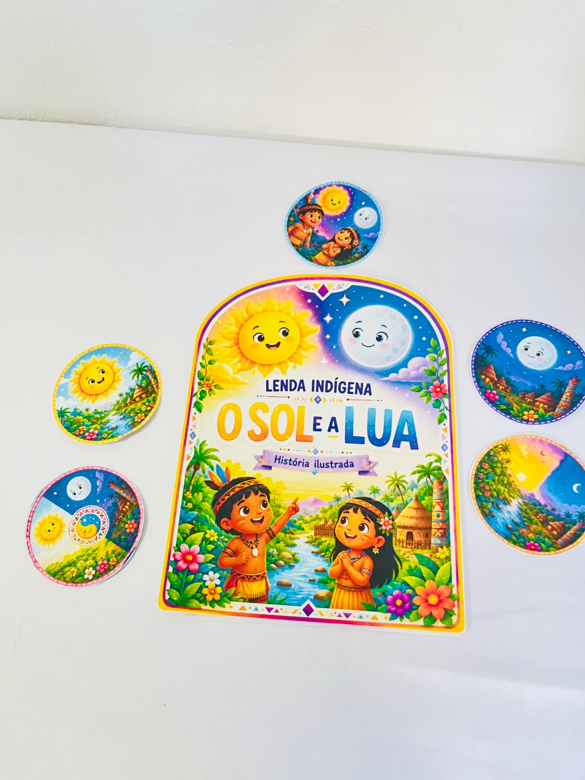 Luva - A lenda do Sol e da Lua — amostra 3: Encante seus alunos com uma das lendas mais fascinantes da cultura popular