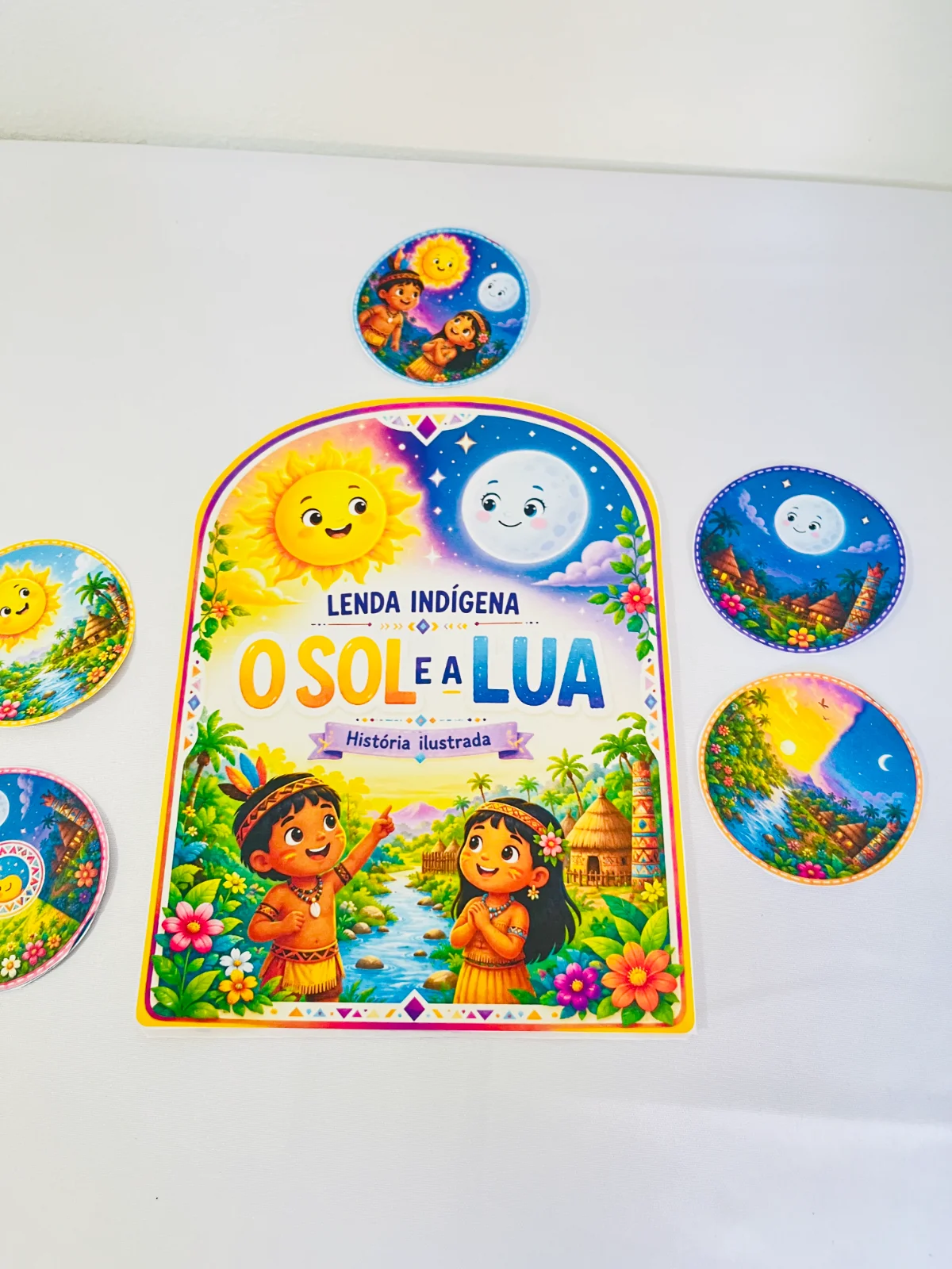 Luva - A lenda do Sol e da Lua — amostra 4: Encante seus alunos com uma das lendas mais fascinantes da cultura popular