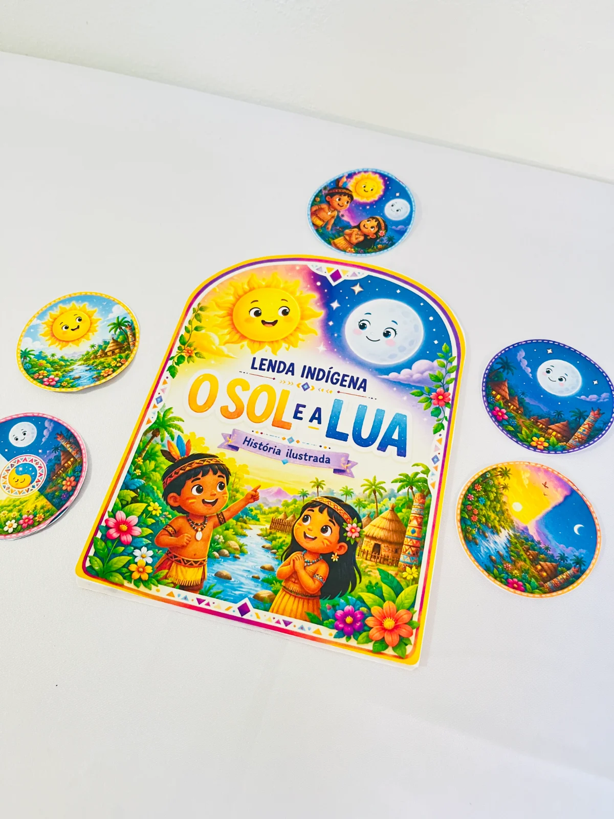 Luva - A lenda do Sol e da Lua — amostra 5: Encante seus alunos com uma das lendas mais fascinantes da cultura popular