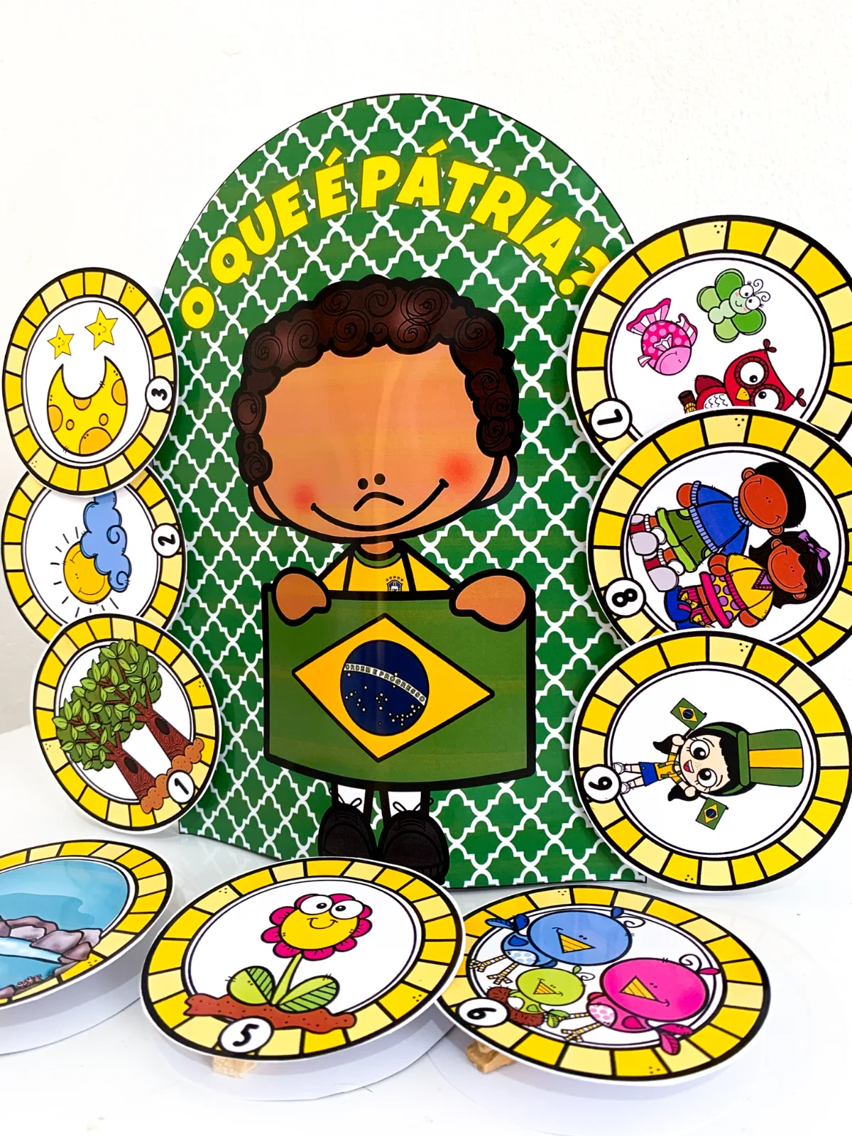 Luva com o poema “O que é Pátria” independência do Brasil — amostra 2: Luva com o poema “O que é Pátria” para trabalhar o…