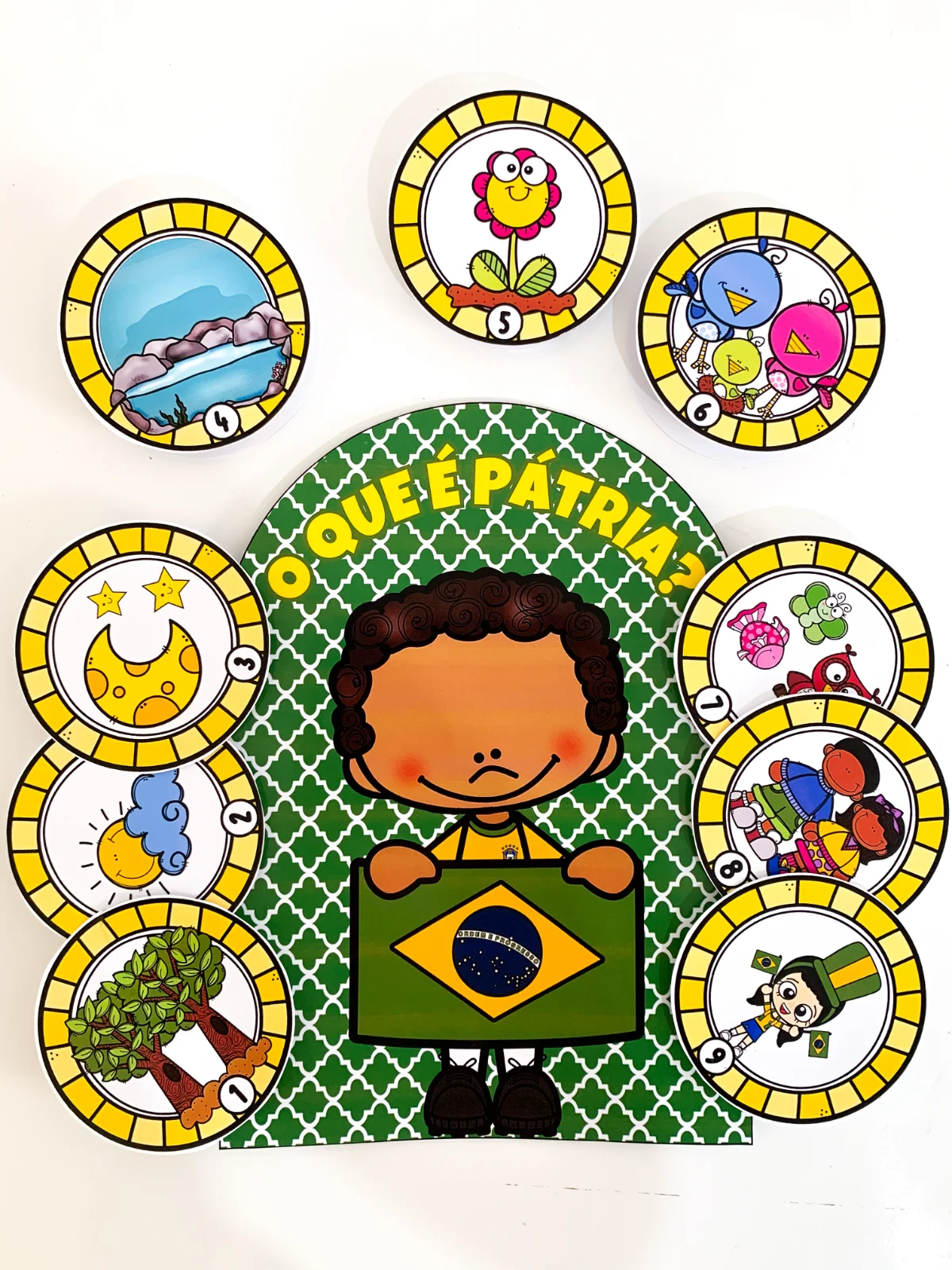 Luva com o poema “O que é Pátria” independência do Brasil — amostra 5: Luva com o poema “O que é Pátria” para trabalhar o…