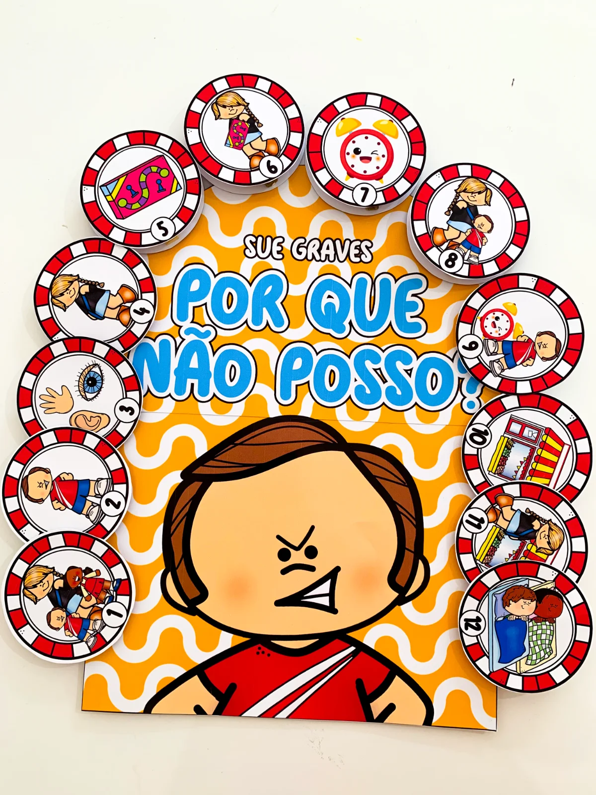 Luva contação de historia Porque não posso -Sue Graves — amostra 3: Luva para contação de História “Porque não posso