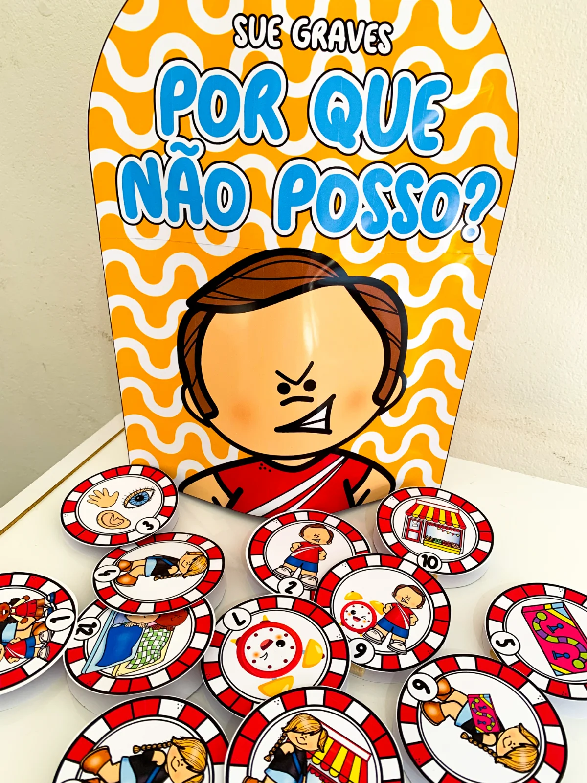 Luva contação de historia Porque não posso -Sue Graves — amostra 5: Luva para contação de História “Porque não posso