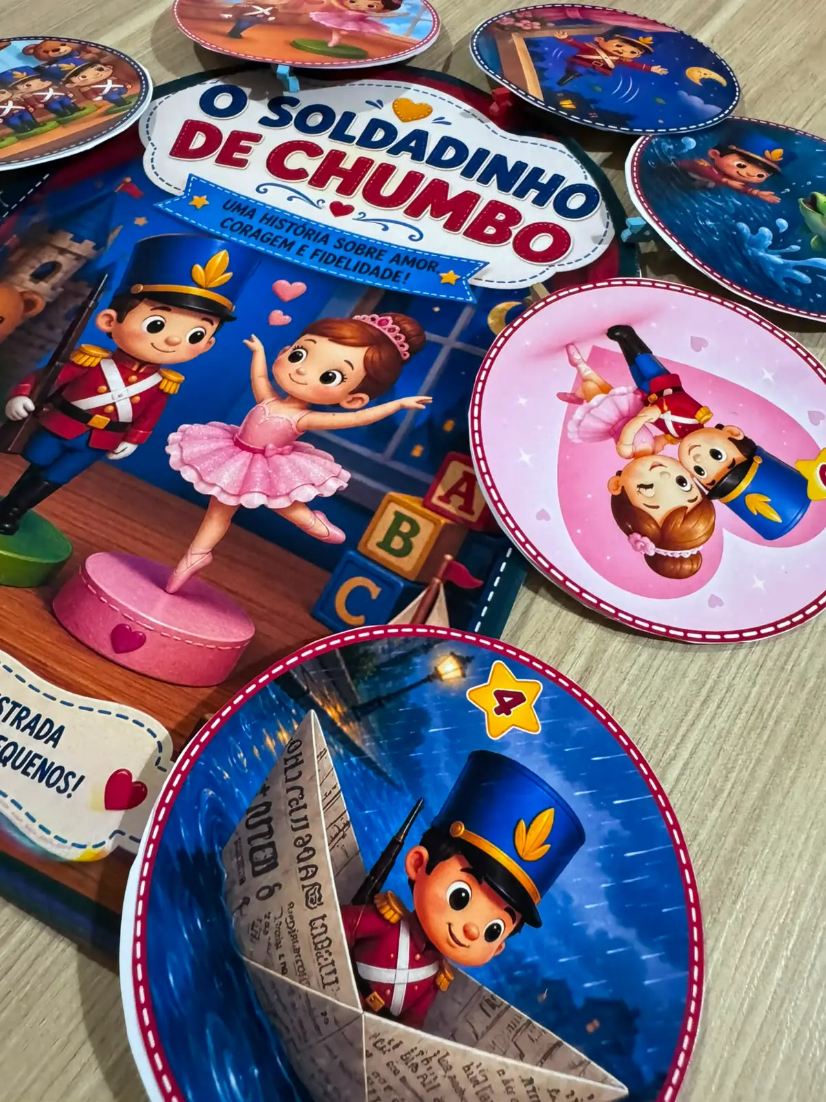 Luva da História O Soldadinho de Chumbo – Contação de História em PDF — amostra 4: Luva da História do Soldadinho de Chumbo…