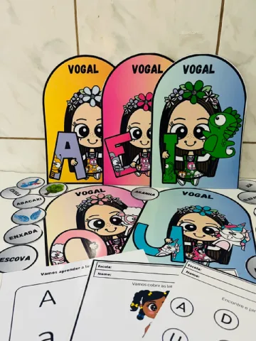 🧤✨ Luva das Vogais – Material Pedagógico — amostra 4: Luva das Vogais – Um recurso completo e irresistível para…