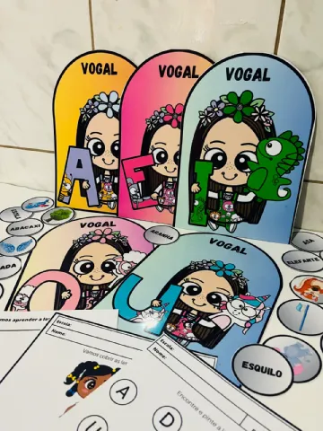 🧤✨ Luva das Vogais – Material Pedagógico — amostra 5: Luva das Vogais – Um recurso completo e irresistível para…