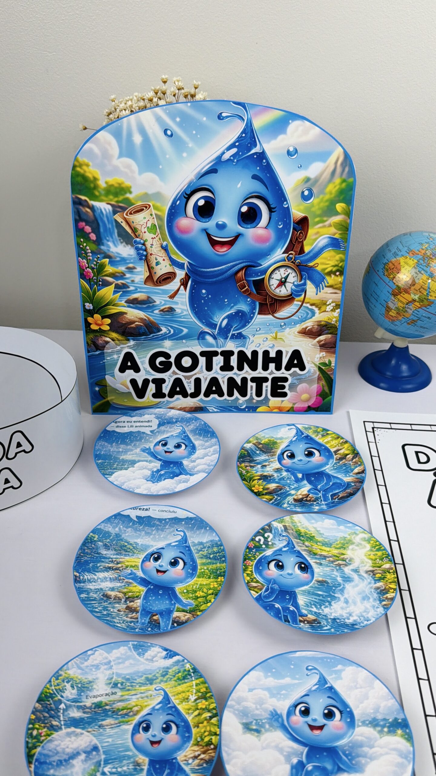 Luva de história: a gotinha viajante – PDF para Imprimir | Educação Infantil — amostra 3: Para quem é indicado