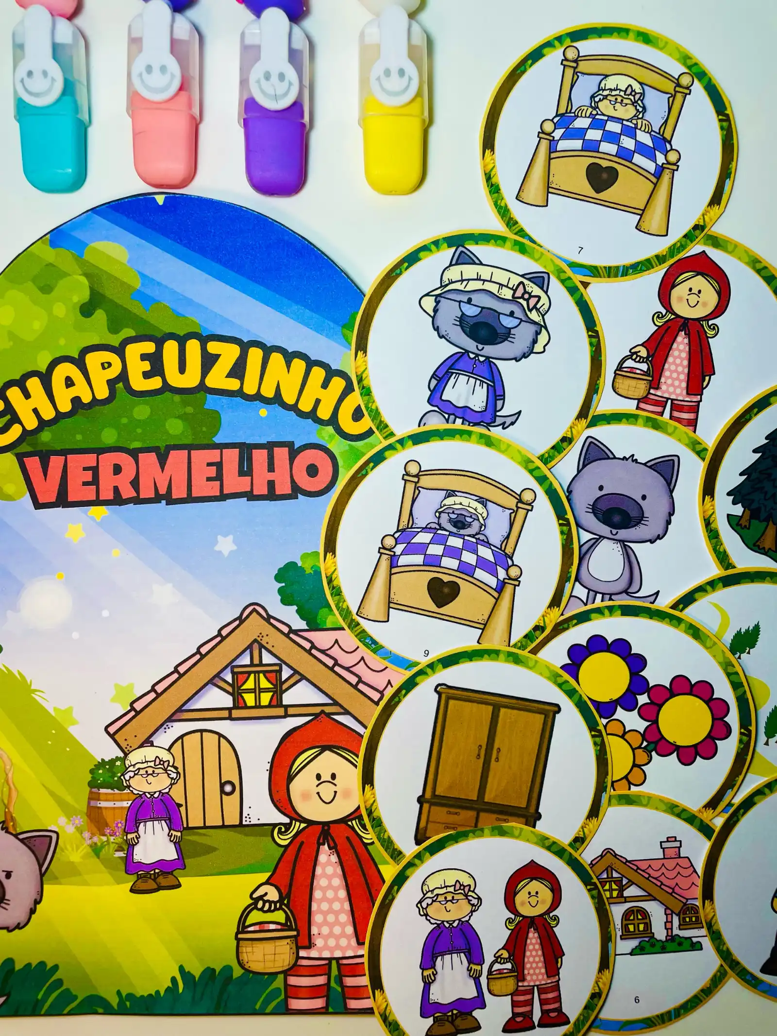 LUVA DE HISTÓRIA: CHAPEUZINHO VERMELHO | Educação Infantil — amostra 2: Sobre o LUVA DE HISTÓRIA: CHAPEUZINHO VERMELHO
