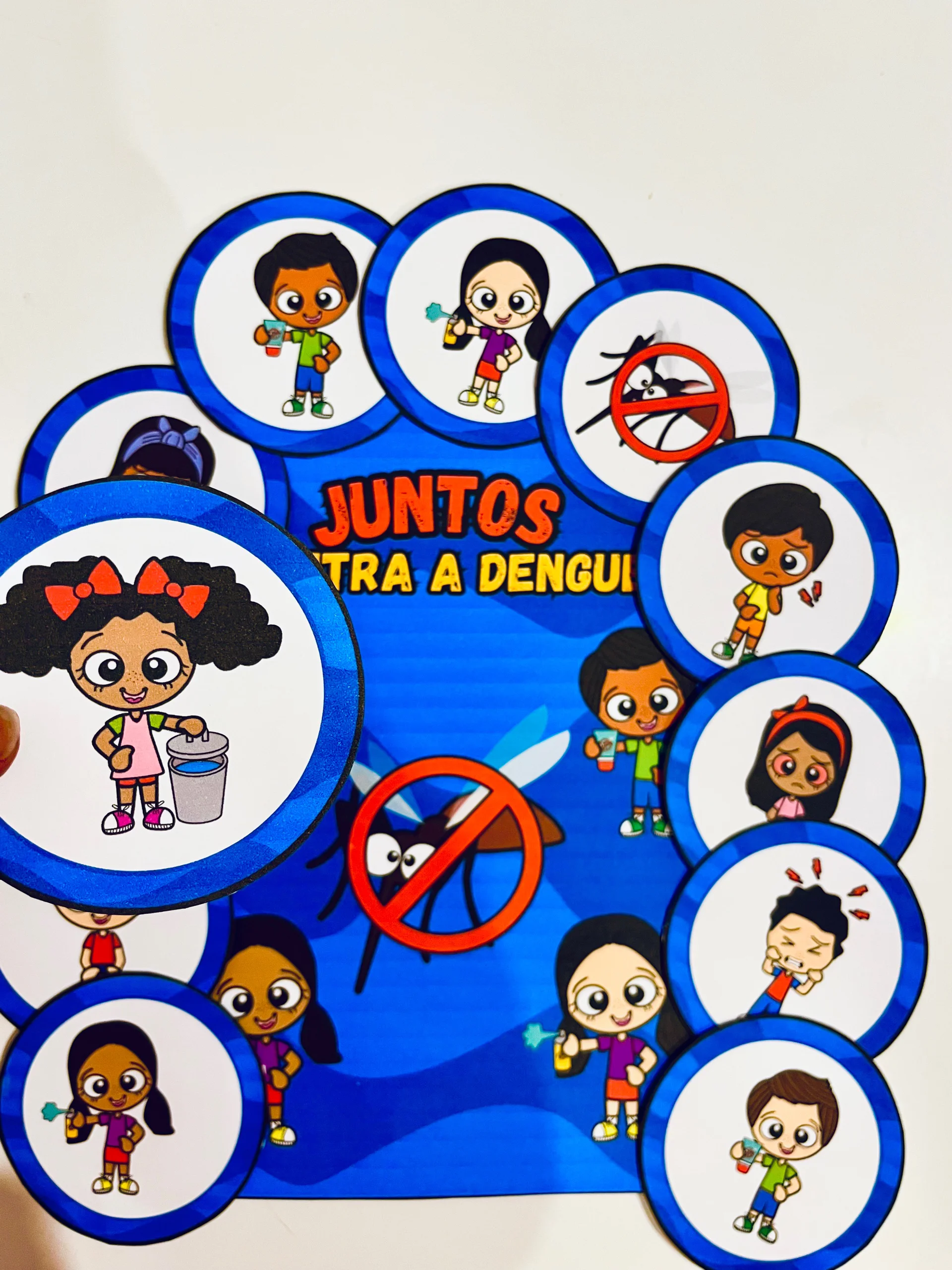 Luva de História Juntos Contra a Dengue – Educação Infantil — amostra 4: 🎯 Desenvolve: oralidade, escuta, interpretação,…