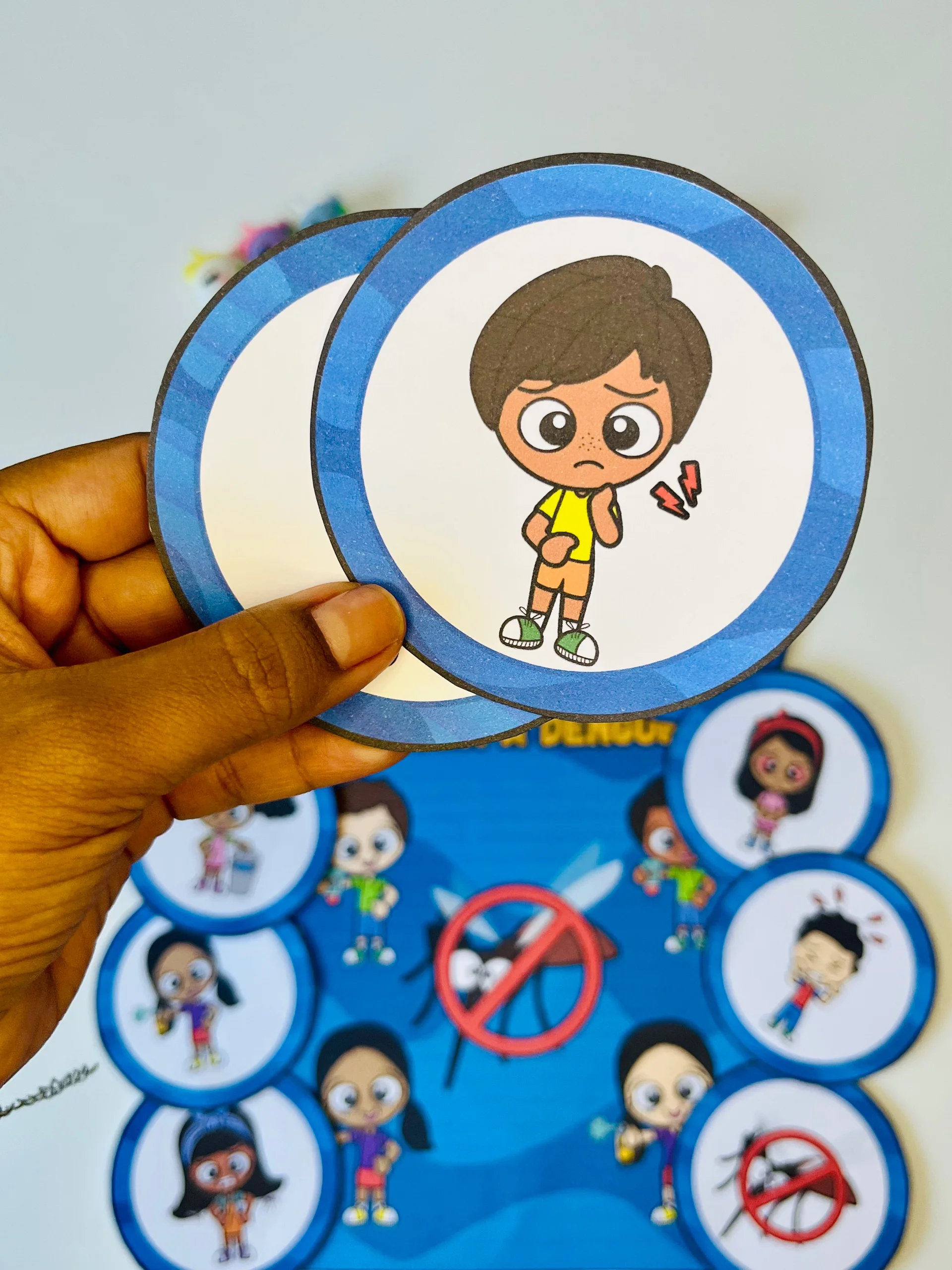Luva de História Juntos Contra a Dengue – Educação Infantil — amostra 5: 👩‍🏫 Indicado para: Educação Infantil e Anos…